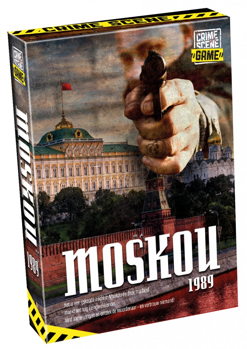 Selecta bordspel Crime Scene: Moscow 4 delig