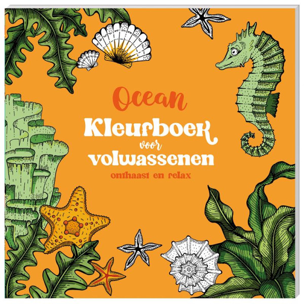 Kleurboek voor volwassenen - Ocean