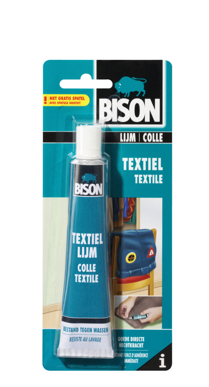 Bison Lijm 1341002 Transparant Wasmachine bestendige lijm