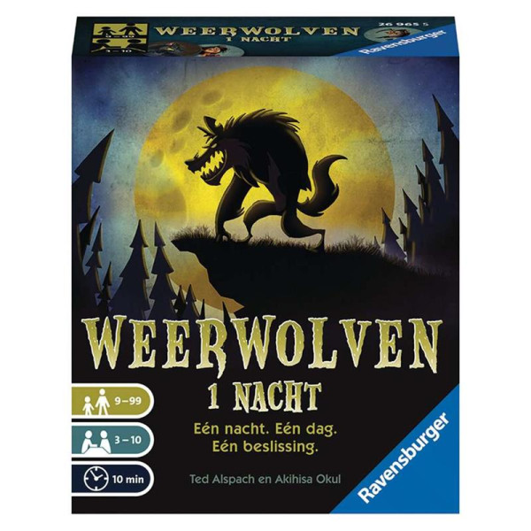 Ravensburger Weerwolven 1 nacht