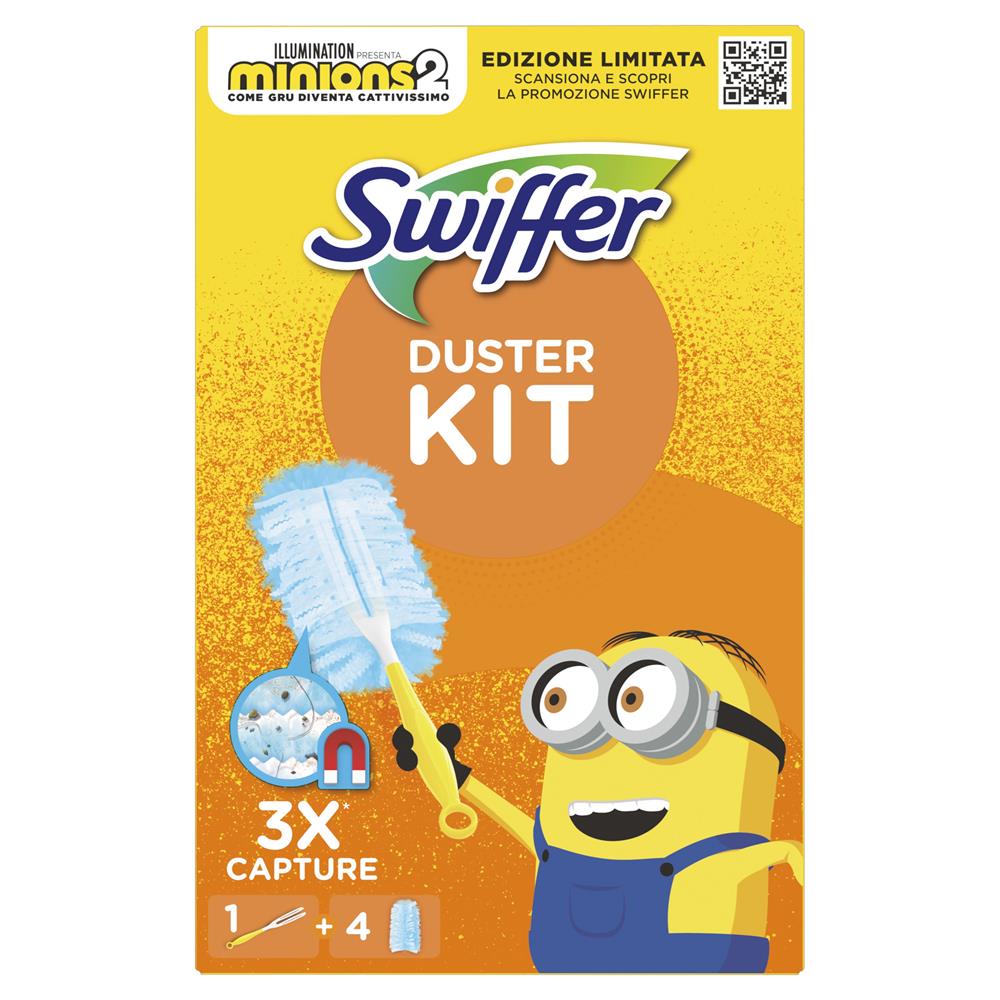 Swiffer Duster Starterset 1 Handvat Met 4 Navullingen