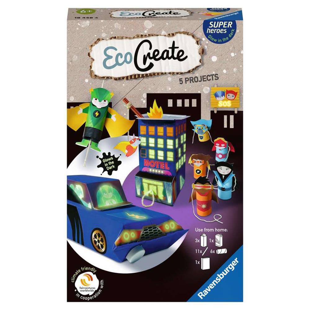 Ravensburger ecocreate mini superheroes