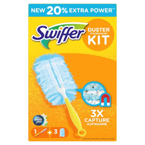 Swiffer Duster Febreze startset +3 navul