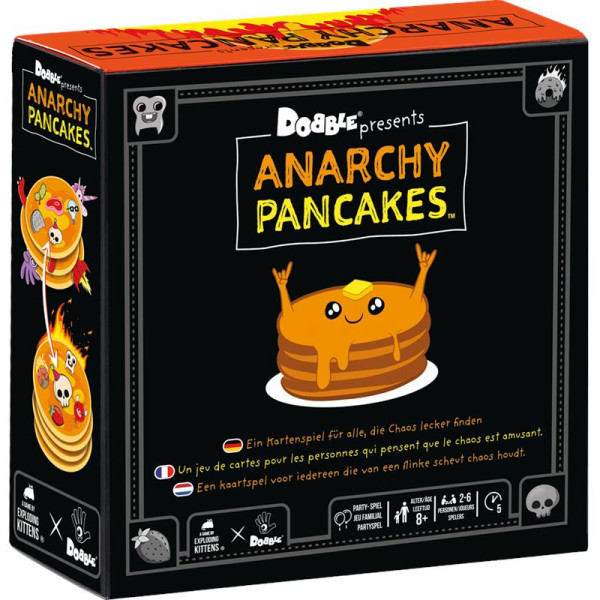 Dobble Anarchy Pancakes kaartspel