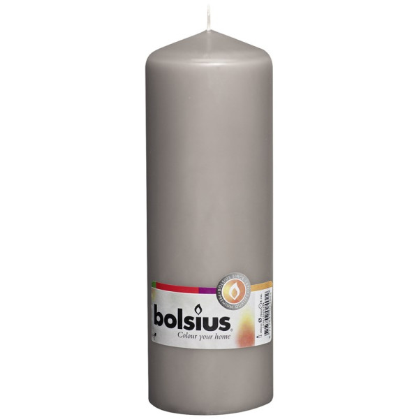 Bolsius Stompkaars 200/68 warm grijs