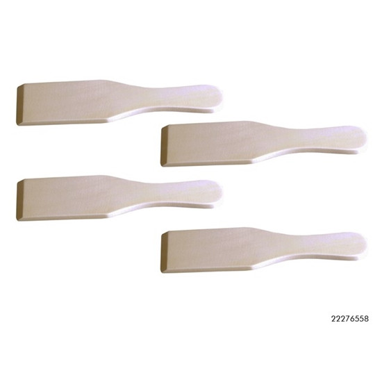 Gourmetspatels hout 14,5cm set a 4