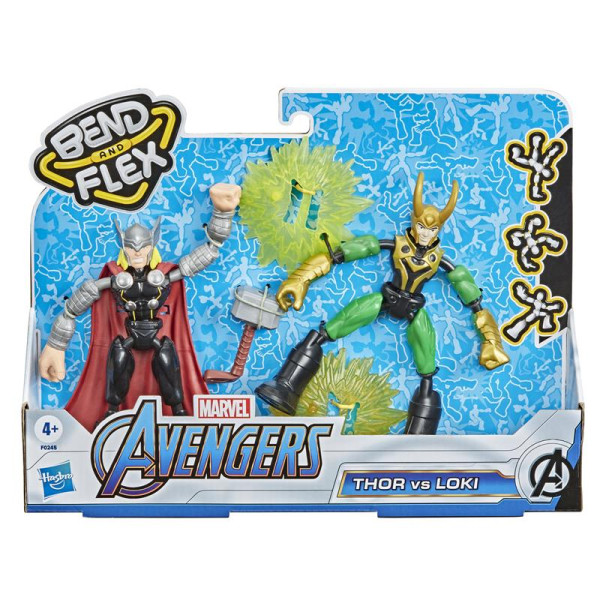 Avengers Bend N Flex Thor vs Loki