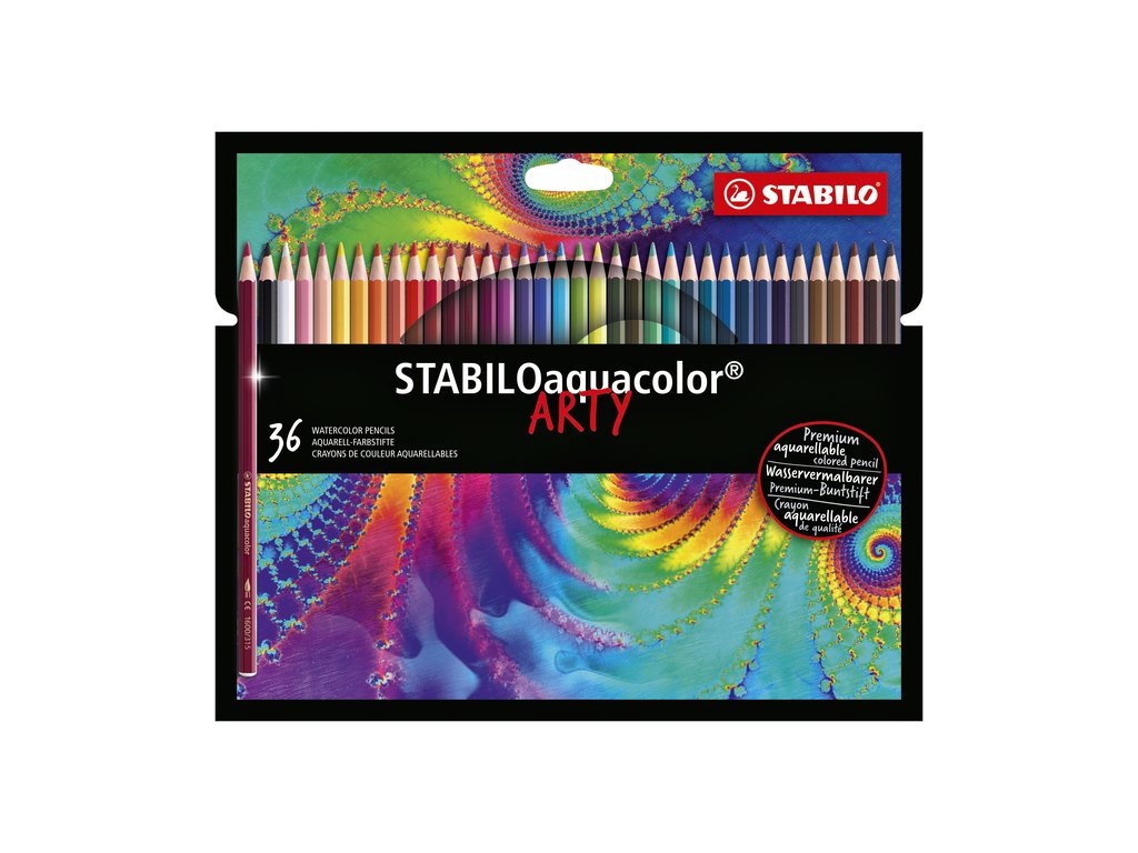 Stabilo Aquacolor Potloden Etui A 36 Stuks