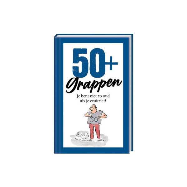 Leeftijdscadeauboek 50+ grappen