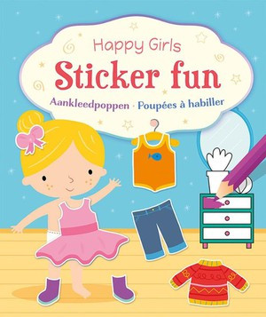 Happy Girls Sticker Fun - Aankleedpoppen