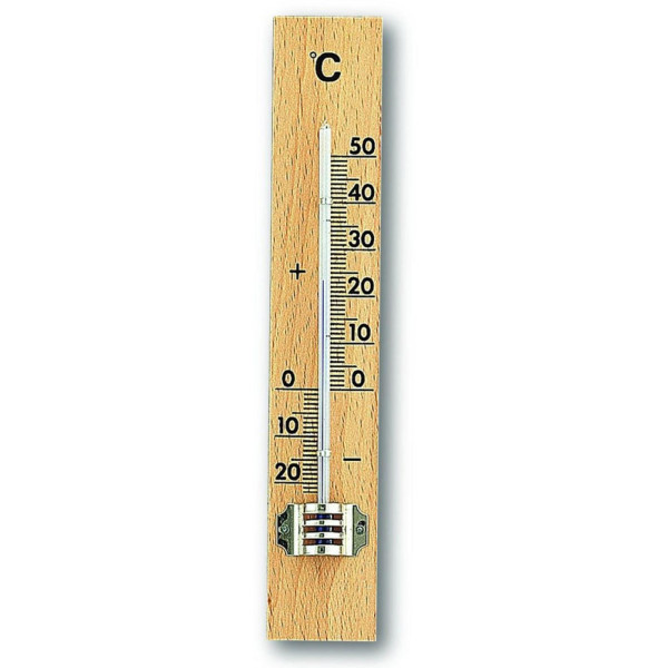 TFA kamerthermometer beuken 15cm luxe