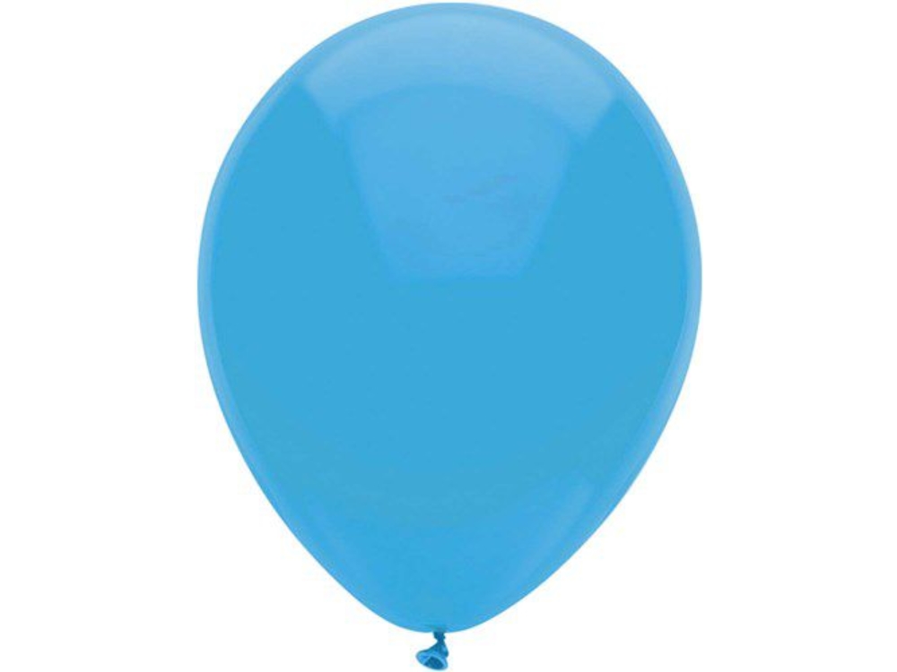 Ballonnen Middenblauw 30cm Zak A 10stuks