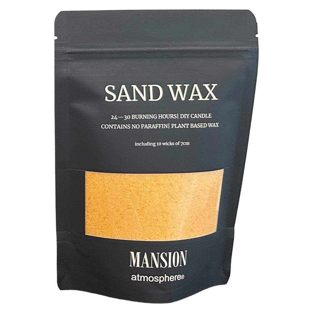 Mansion Atmosphere Sand Wax Beige 200g Ziplock Zak Met 10 Lonten