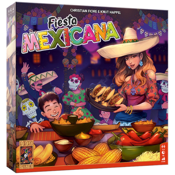 999 Games Fiësta Mexicana bordspel