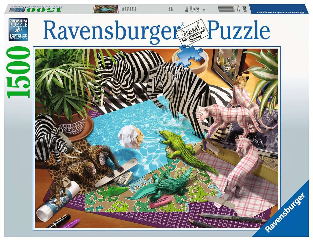 Ravensburger puzzel Origami Adventure Legpuzzel 1500 stukjes