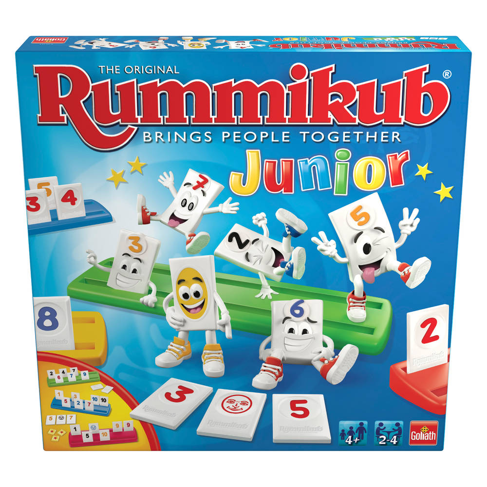 Goliath Rummikub junior blauw