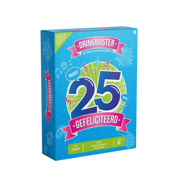 Paperdreams Drinkmaster - 25 jaar