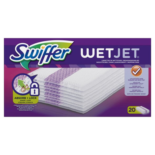 Swiffer WetJet vervangdoekjes 20 stuks