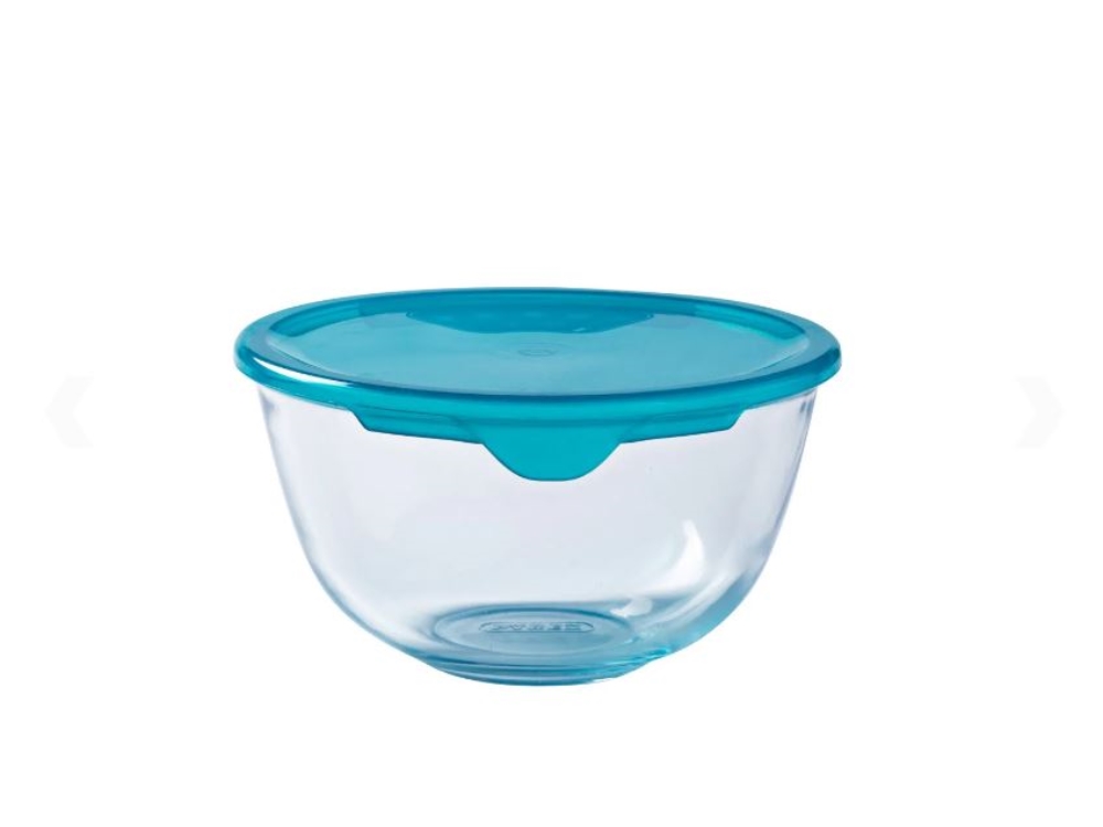 Pyrex PREP & STORE Mengkom Met Deksel ?17x8cn - 1000ml - Borosilicate Glass