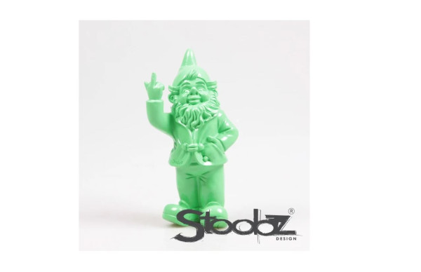 Stoobz kabouter f*ck you lime groen 20cm