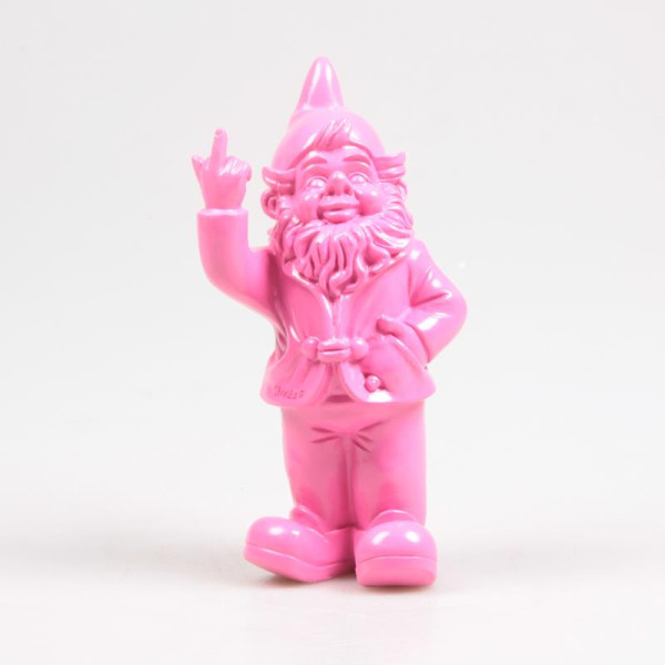 Stoobz kabouter f*ck you fuchsia 20cm