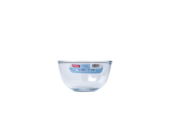 Pyrex mengkom 0.5 ltr. glas