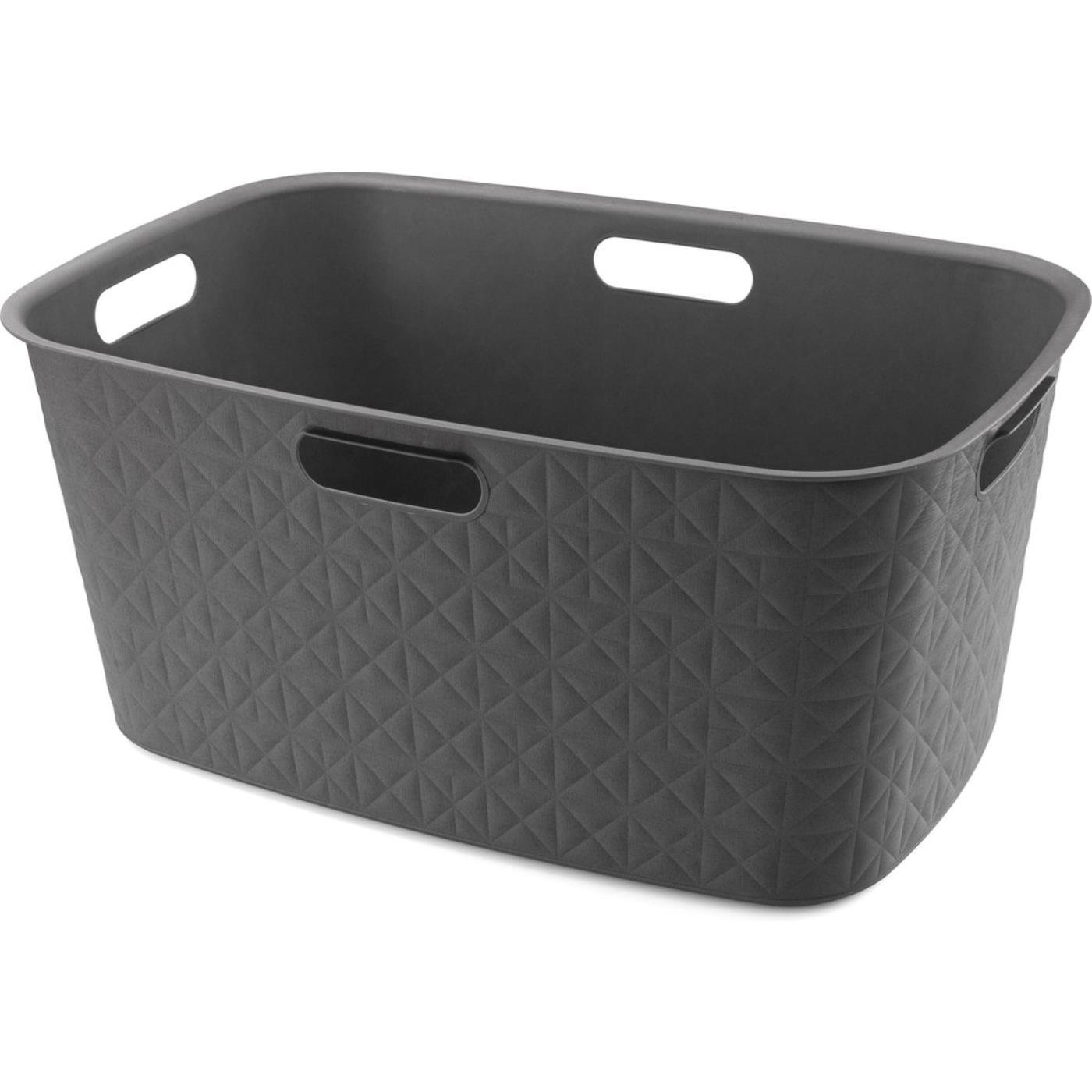 Curver Softex Wasmand 45L Antraciet 57x37x27cm