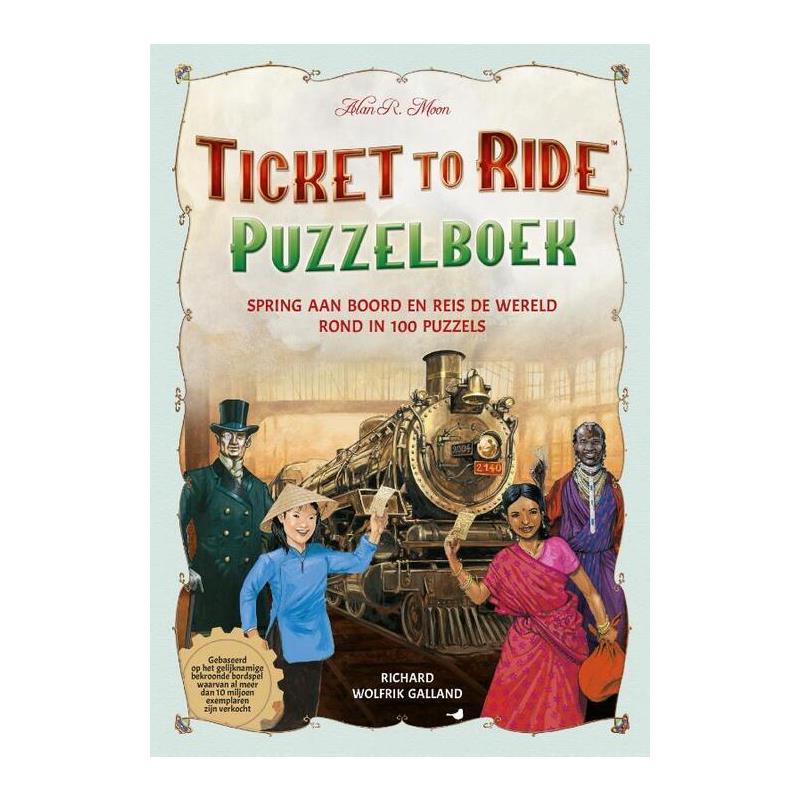 Ticket To Ride Puzzelboek