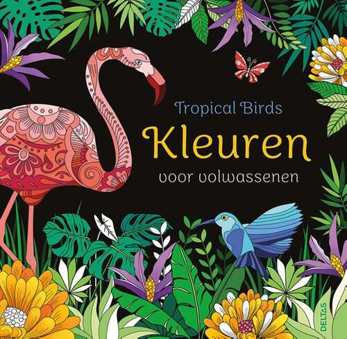 Tropical Birds Kleuren voor volwassenen