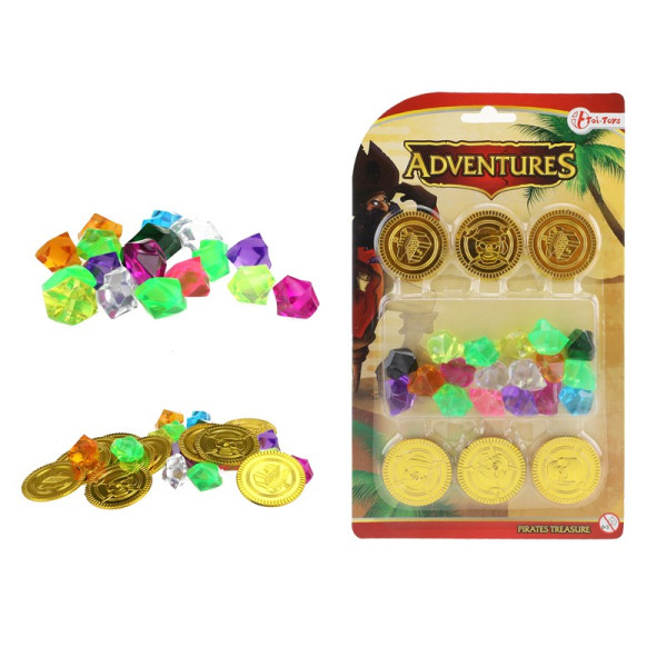 Toi Toys Piraten munten en diamanten