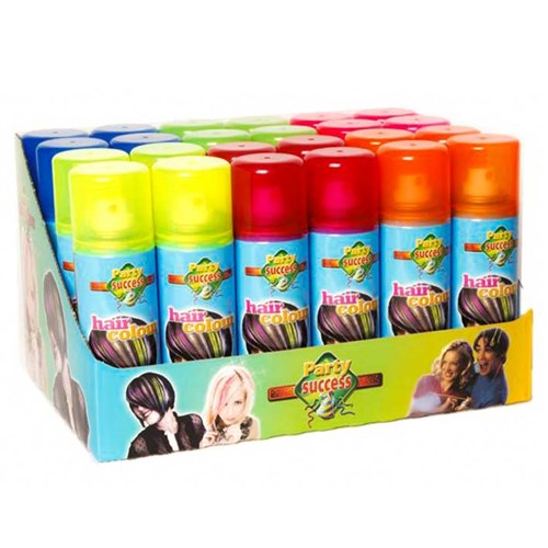 Haarspray Fluor Verkrijgbaar In 6 Verschillende Fluor Kleuren 125ml