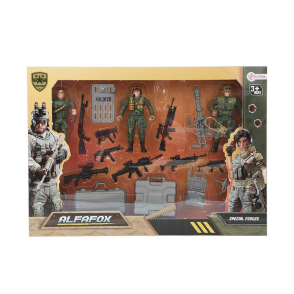 Toi Toys Speelset Militair + accessoires