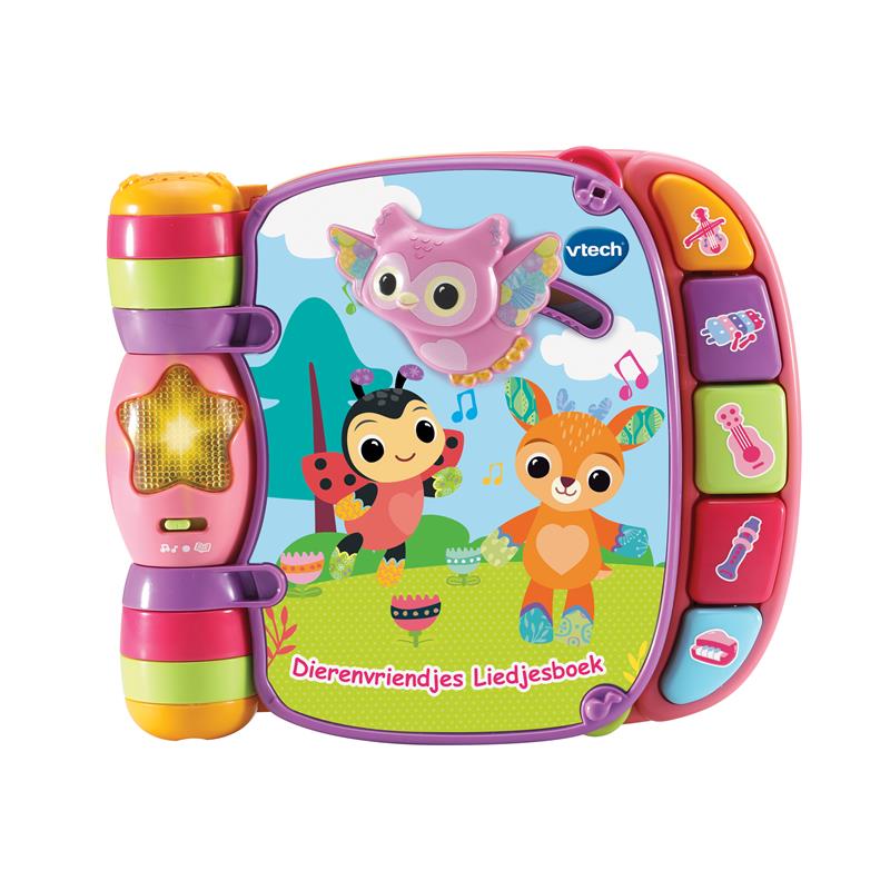 Vtech Dierenvriendjes Liedjesboek Roze