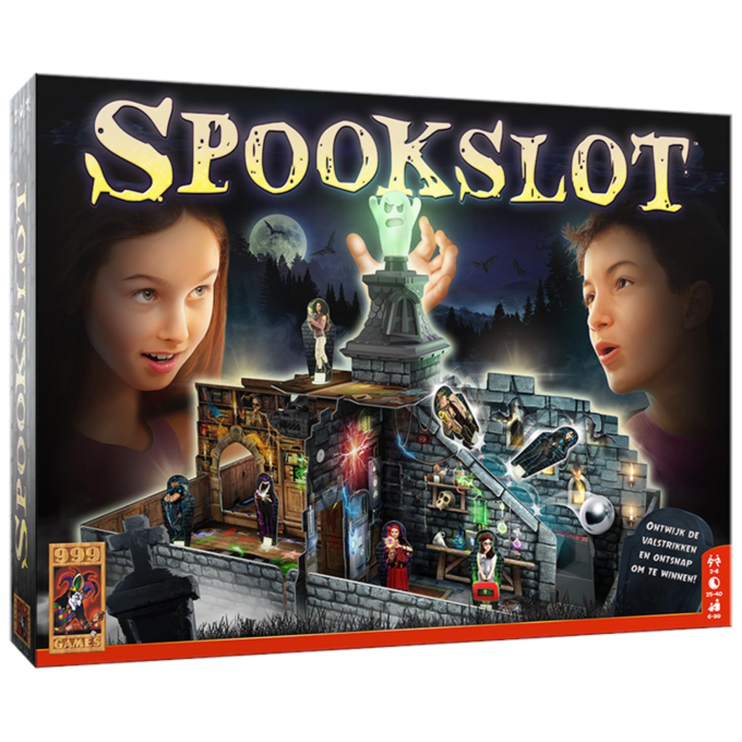 999 Games gezelschapsspel spookslot junior 36 x 26,7 x 6 cm