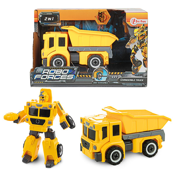 Toi Toys Roboforces Veranderrobot Kiepwagen