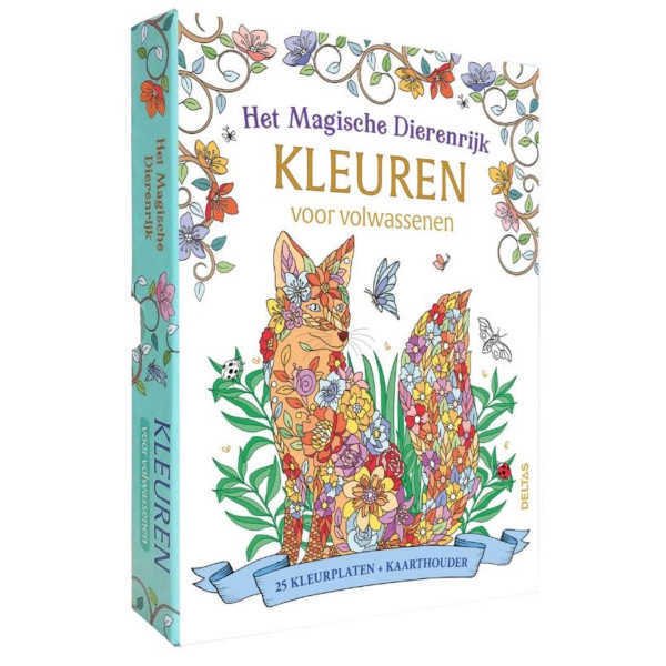 Kleurboek voor volwassenen - Dierenrijk