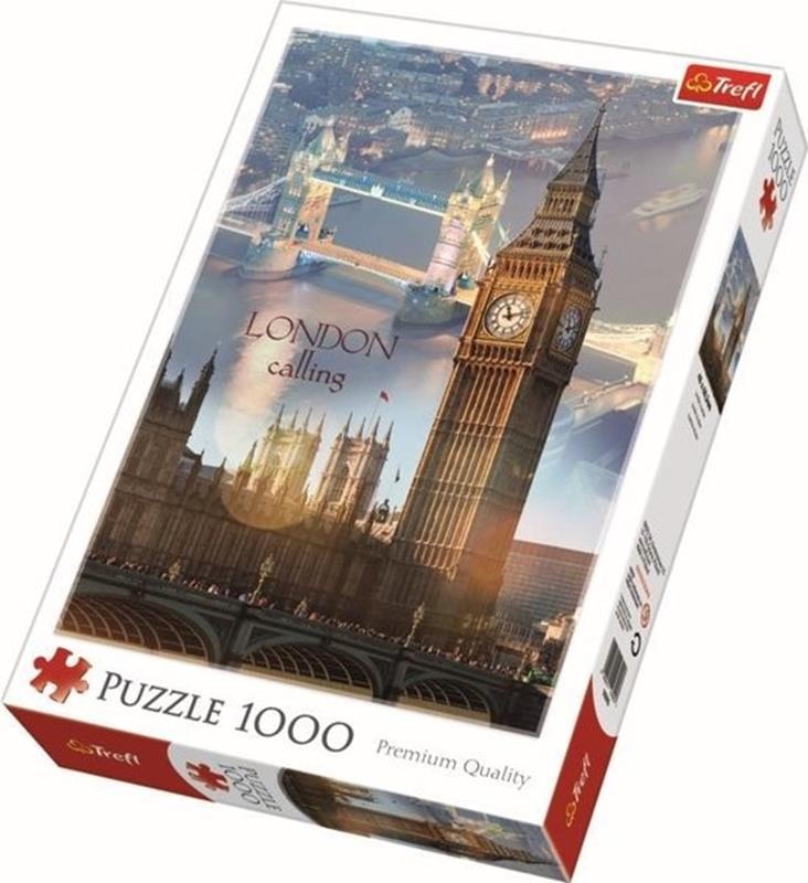 London at dawn-Trefl 1000 pcs Legpuzzel