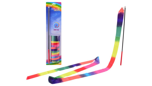 John Toy Outdoor Fun Rainbow ribbon 2m