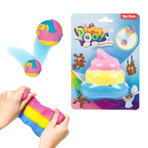 Toi Toys Stuiterputy Regenboog Drol