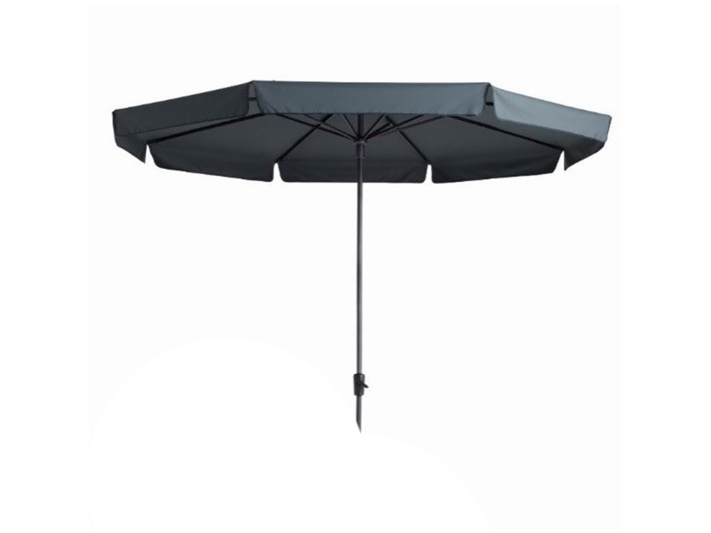 Parasol Syros opdraai 350-8 grijs