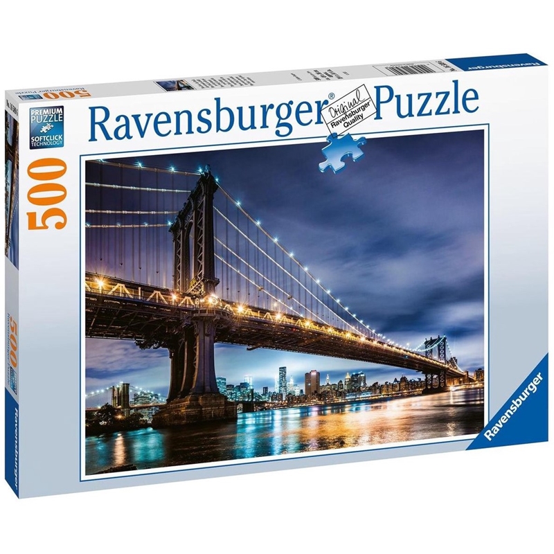 Puzzle 500 P New York, De Stad Die Nooit Slaapt