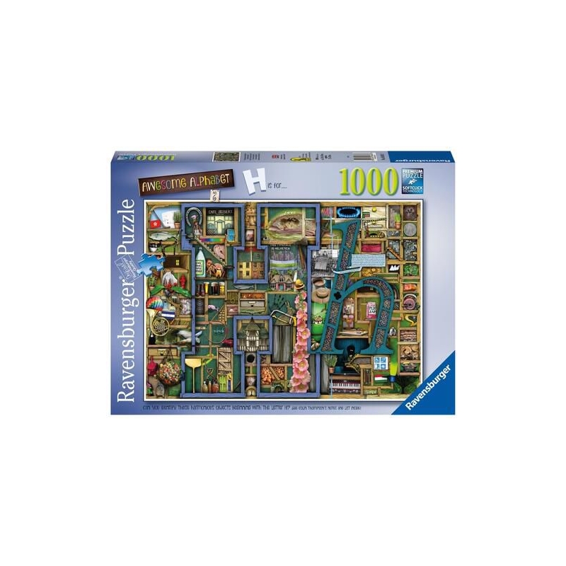 Ravensburger Puzzel 1000 Stukjes Thompson's Awes Alphabet