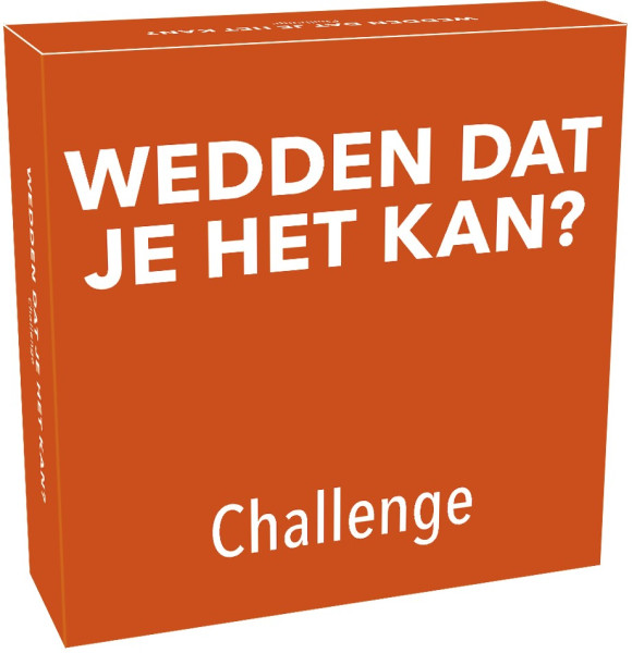 Tactic Wedden dat je het kan Challenge