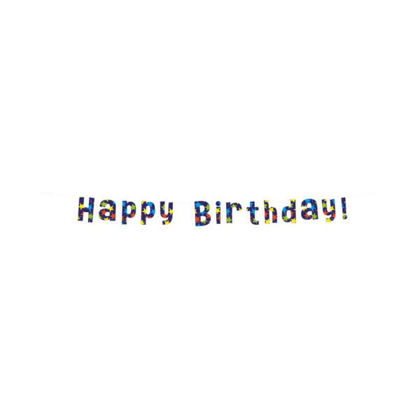 Letter banner - Happy Birthday