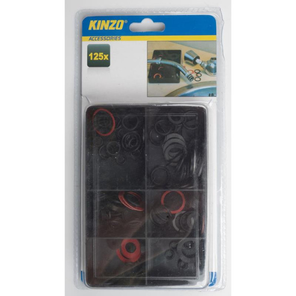 Kinzo Rubberen O ringen 125-delige set