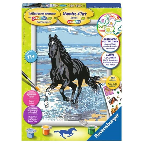 Ravensburger Schilderen op nummer Paard