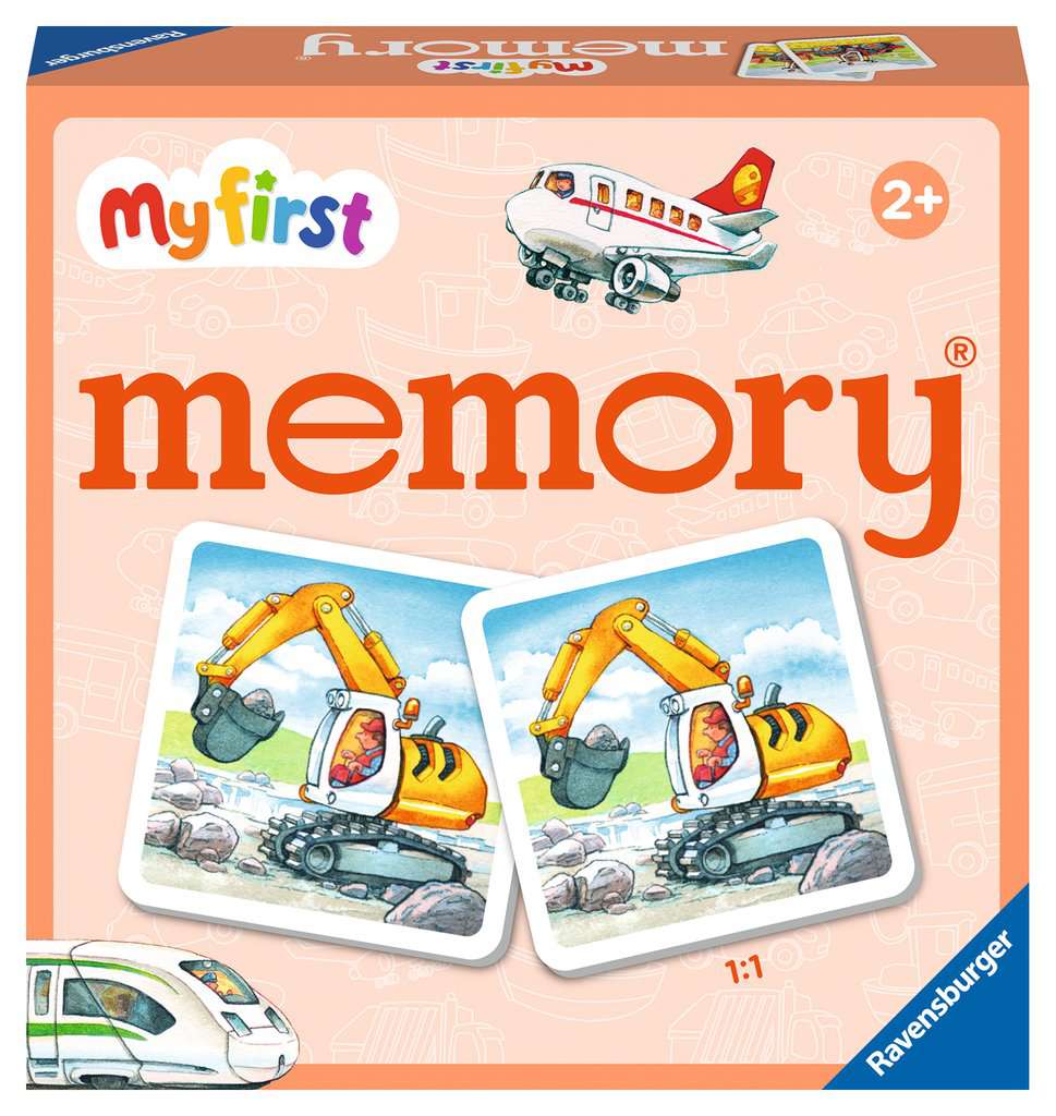 Ravensburger voertuigen memory