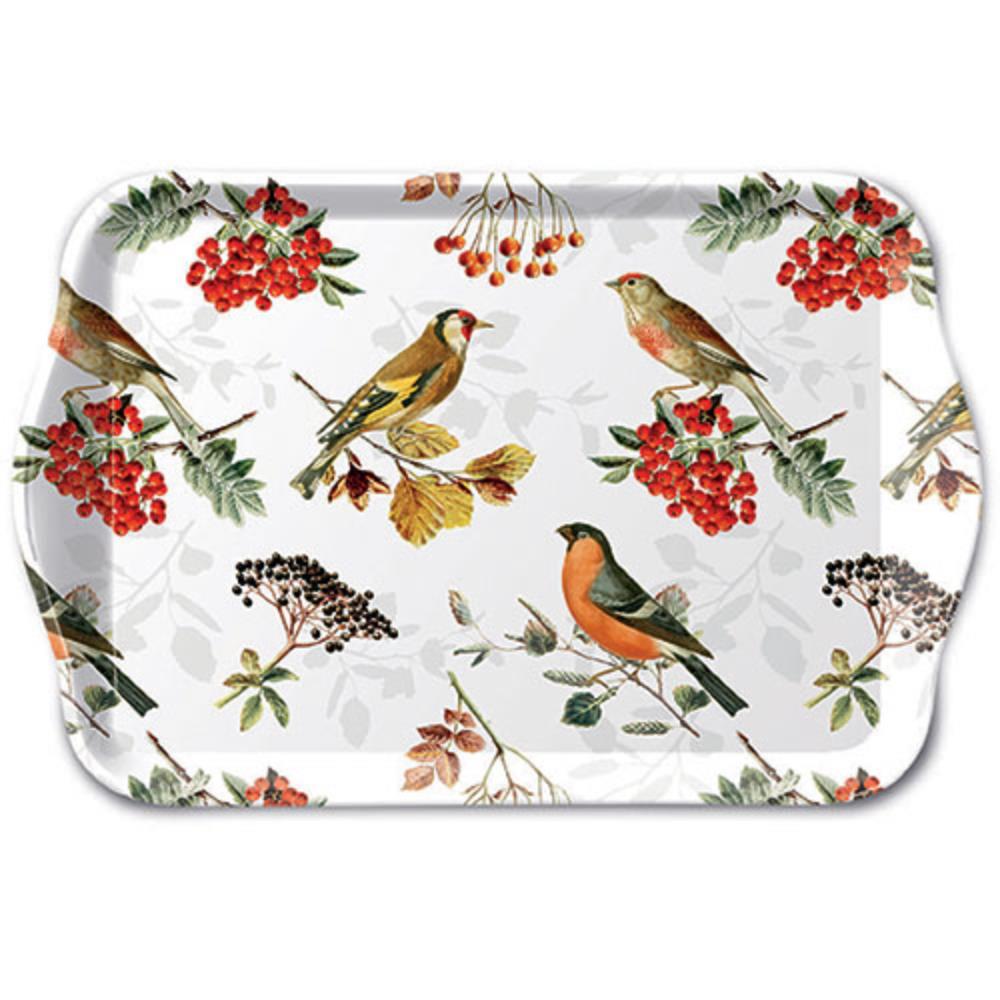 Ambiente Dienblad Melamine 13x21cm Autumn Birds