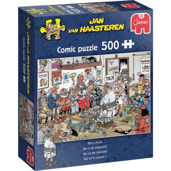 JvH puzzel Wie is de volgende? 500st