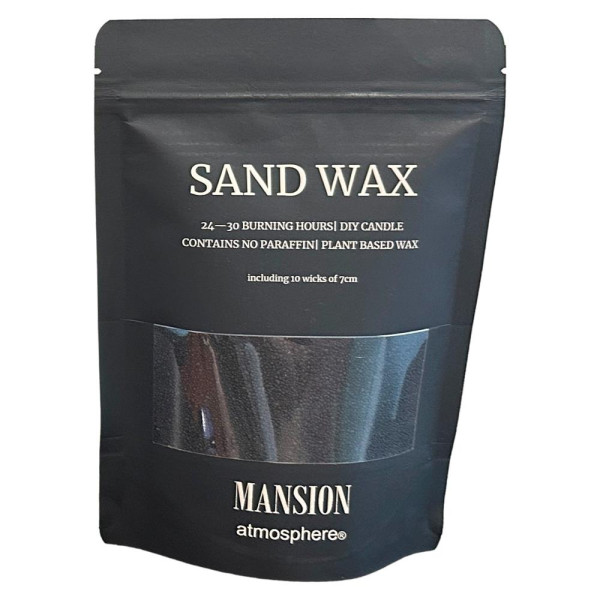 Mansion atmosphere Sand Wax Zwart 200g